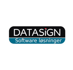 Logo for DataSign i rundt format.